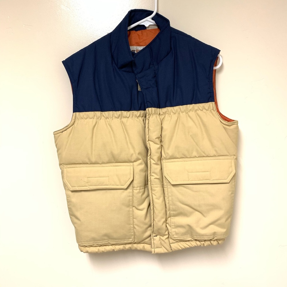 Vintage Silton Puffer Vest Size Medium